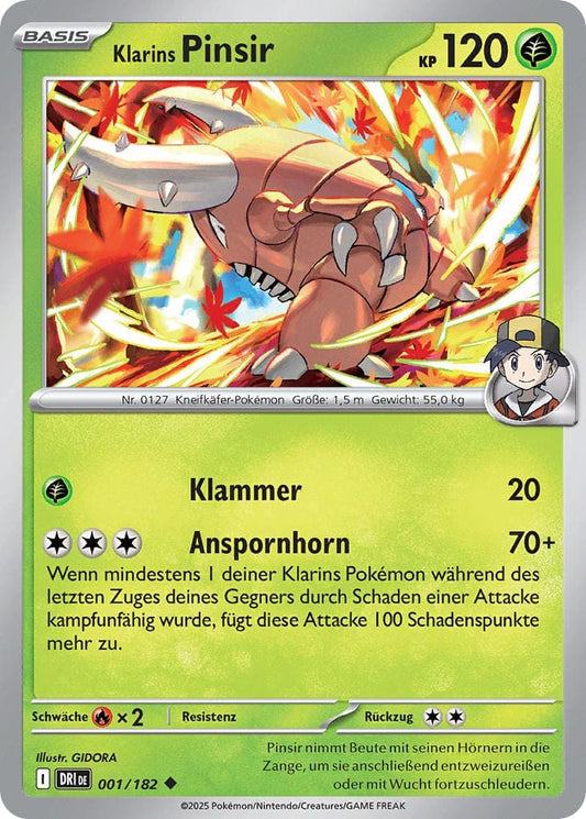 DRI001 - Klarins Pinsir - Ewige Rivalen - KP 10 - (DRI001/182)