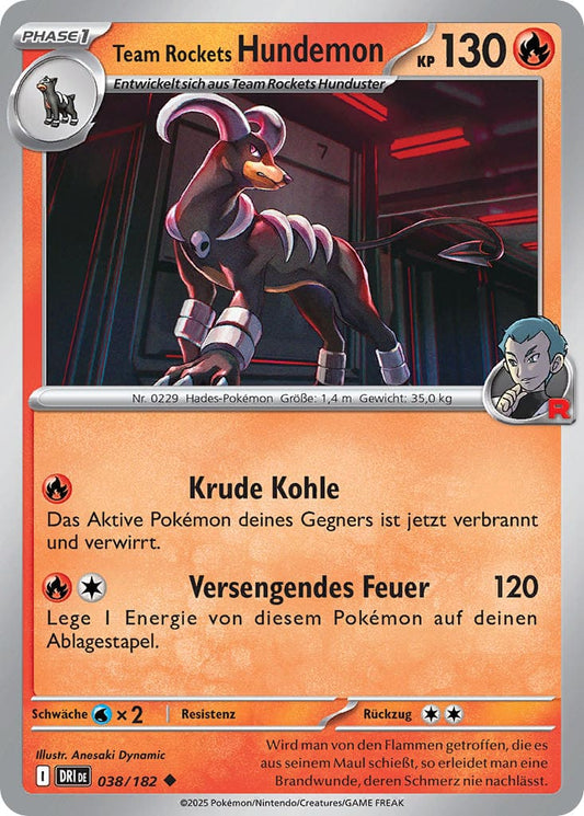 DRI038 - Team Rockets Hundemon - Ewige Rivalen - KP 10 - (DRI038/182)