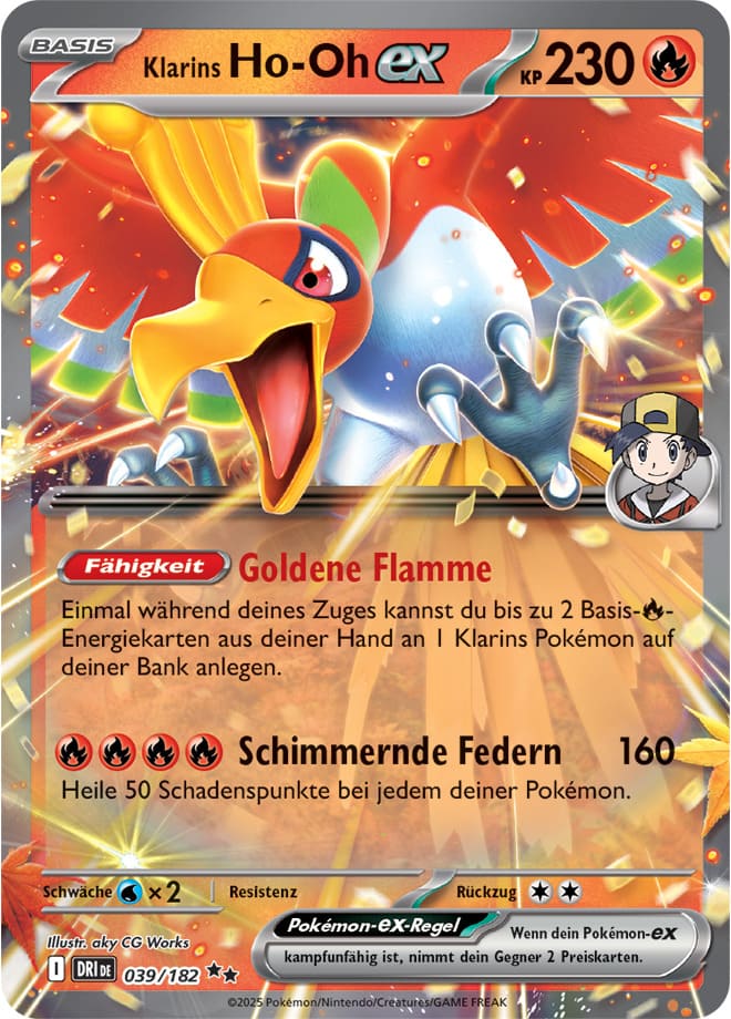 DRI039 - Klarins Ho-Oh ex - Ewige Rivalen - KP 10 - (DRI039/182)