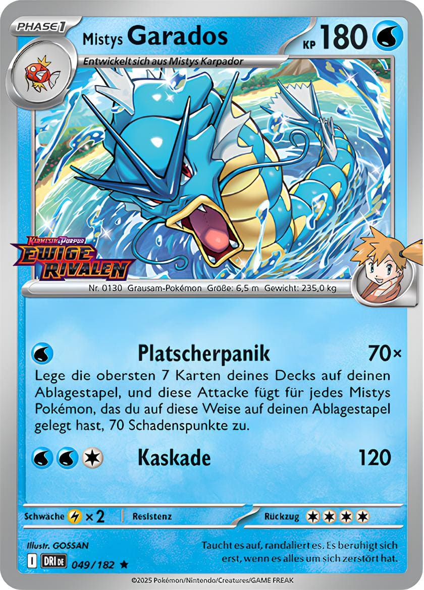 DRI049 - Mistys Garados - Ewige Rivalen - KP 10 - (DRI049/182)