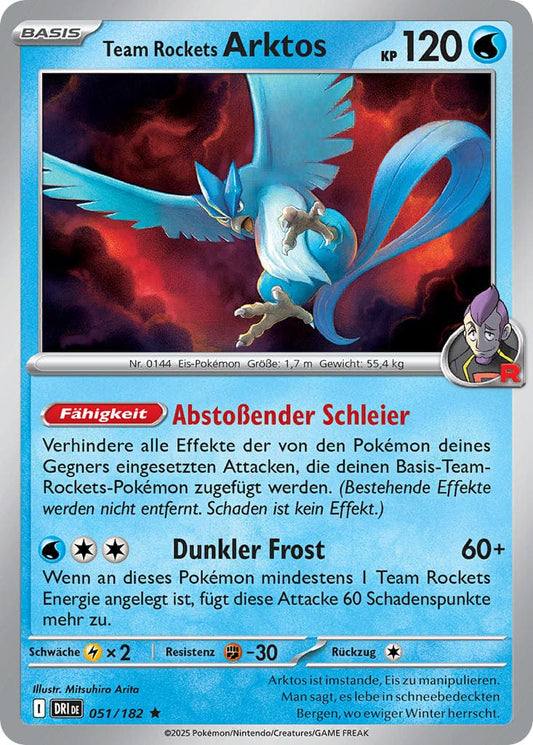 DRI051 - Team Rockets Arktos - Ewige Rivalen - KP 10 - (DRI051/182)
