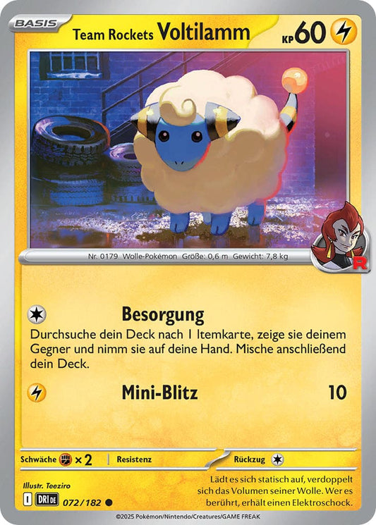 DRI072 - Team Rockets Voltilamm - Ewige Rivalen - KP 10 - (DRI072/182)