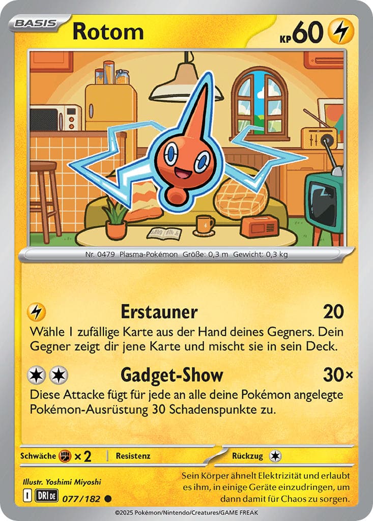 DRI077 - Rotom - Ewige Rivalen - KP 10 - (DRI077/182)