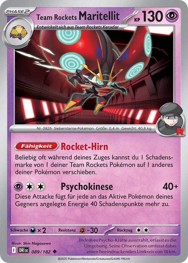 DRI089 - Team Rockets Maritellit - Ewige Rivalen - KP 10 - (DRI089/182)