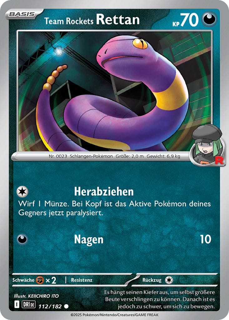 DRI112 - Team Rockets Rettan - Ewige Rivalen - KP 10 - (DRI112/182)