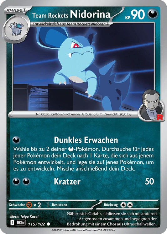 DRI115 - Team Rockets Nidorina - Ewige Rivalen - KP 10 - (DRI115/182)