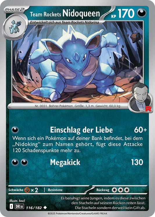 DRI116 - Team Rockets Nidoqueen - Ewige Rivalen - KP 10 - (DRI116/182)
