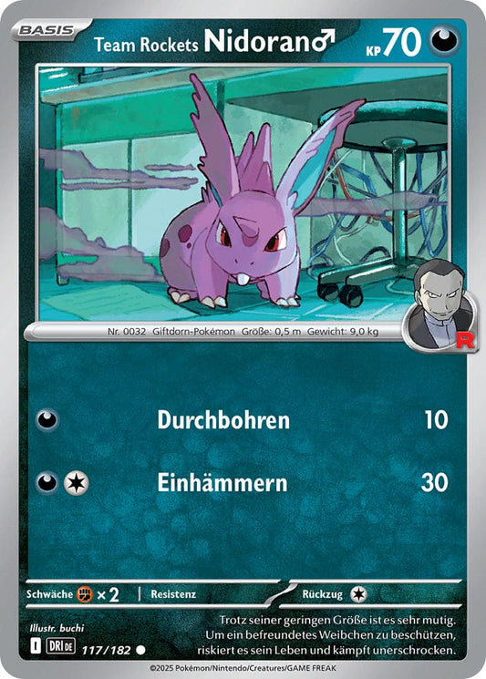 DRI117 - Team Rockets Nidoran [M] - Ewige Rivalen - KP 10 - (DRI117/182)