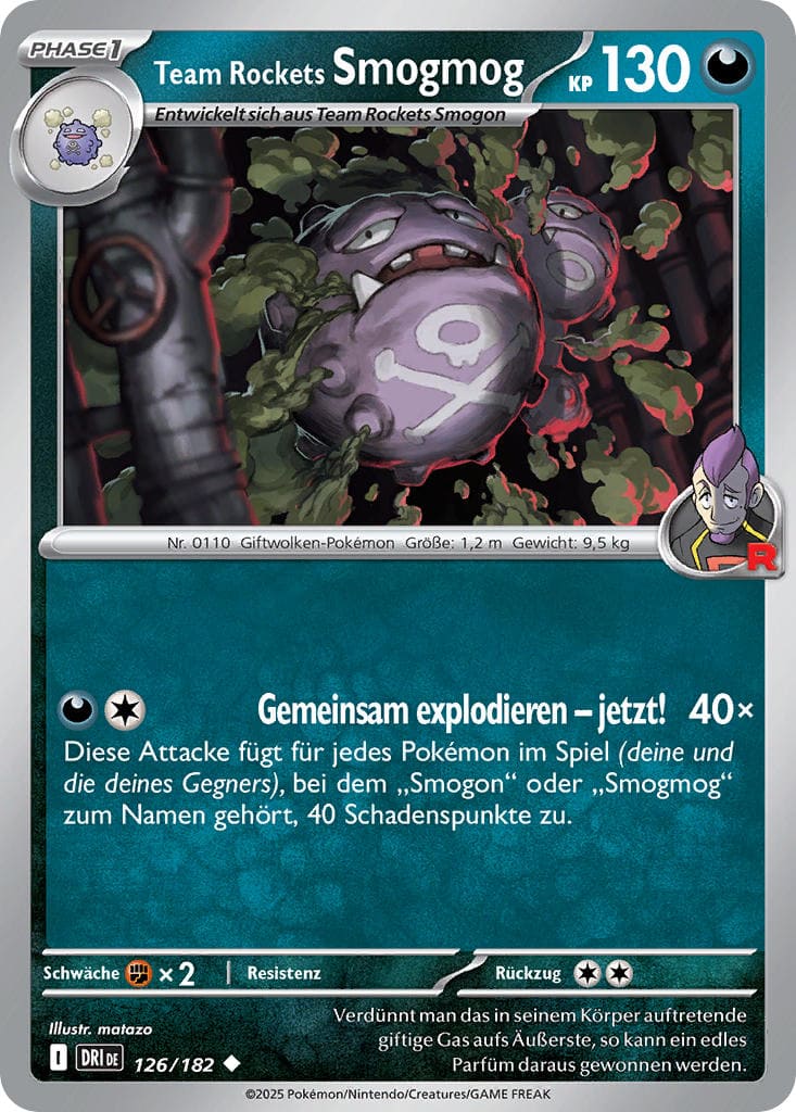 DRI126 - Team Rockets Smogmog - Ewige Rivalen - KP 10 - (DRI126/182)