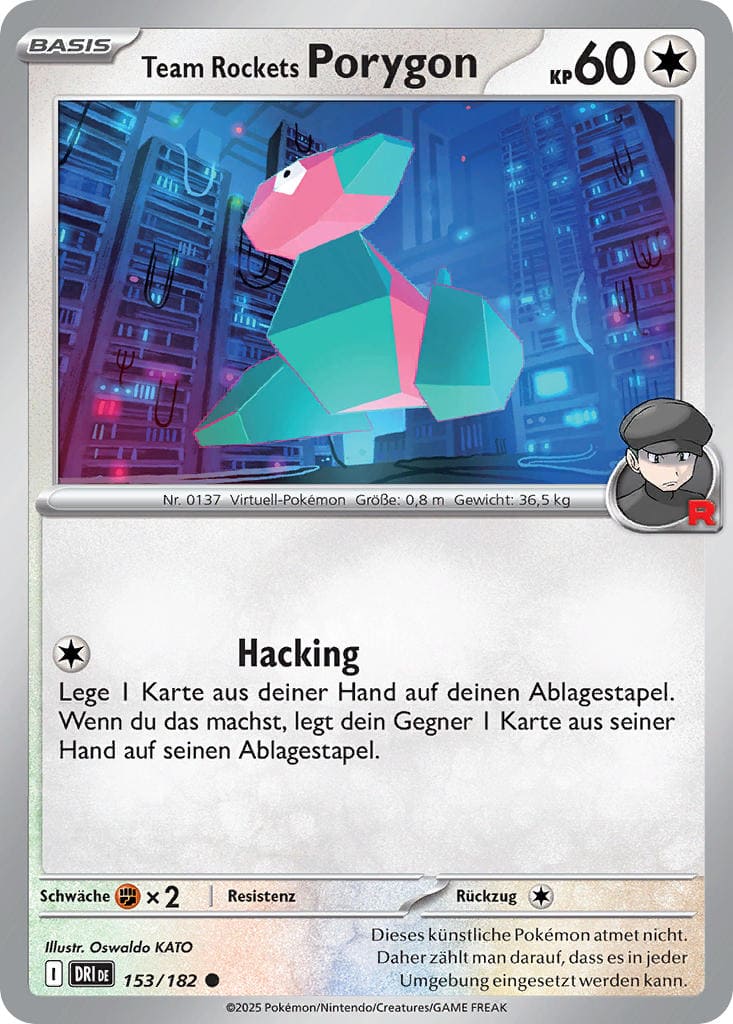 DRI153 - Team Rockets Porygon - Ewige Rivalen - KP 10 - (DRI153/182)