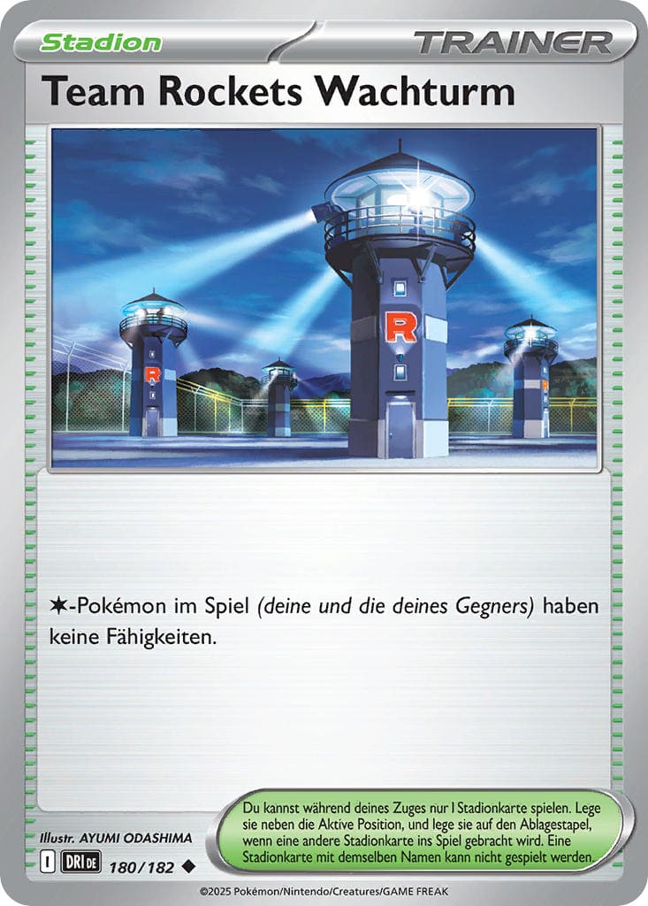 DRI180 - Team Rockets Wachturm - Ewige Rivalen - KP 10 - (DRI180/182)