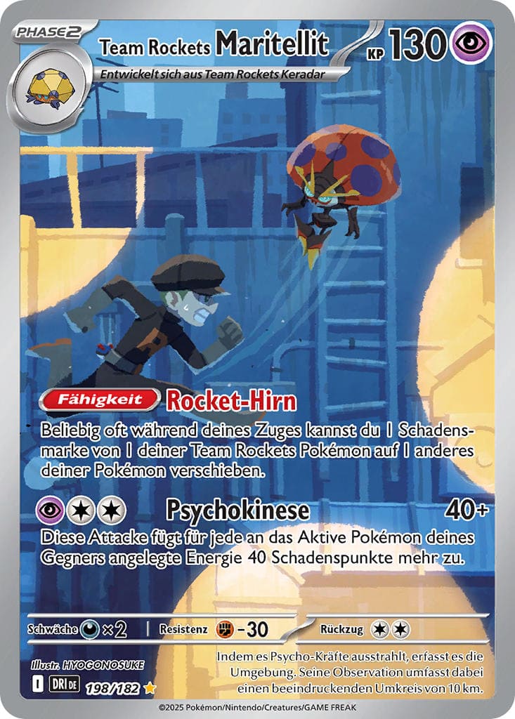 DRI198 - Team Rockets Maritellit - Ewige Rivalen - KP 10 - (DRI198/182)