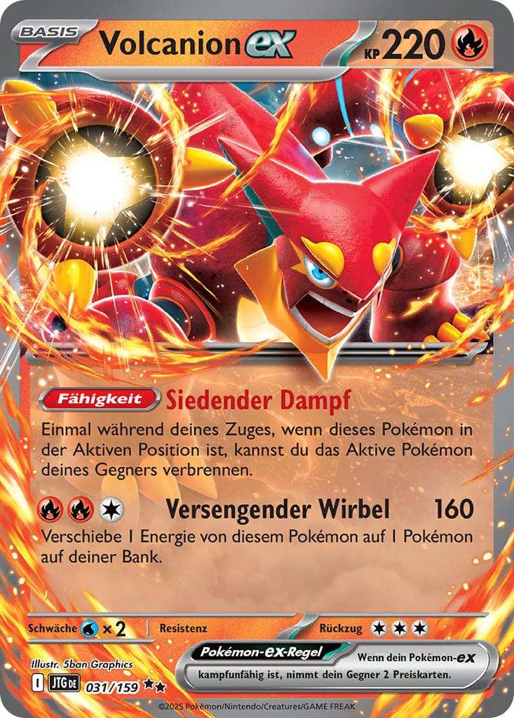 JTG031 - Volcanion ex - Reisegefährten - KP 09 - (JTG031/159)