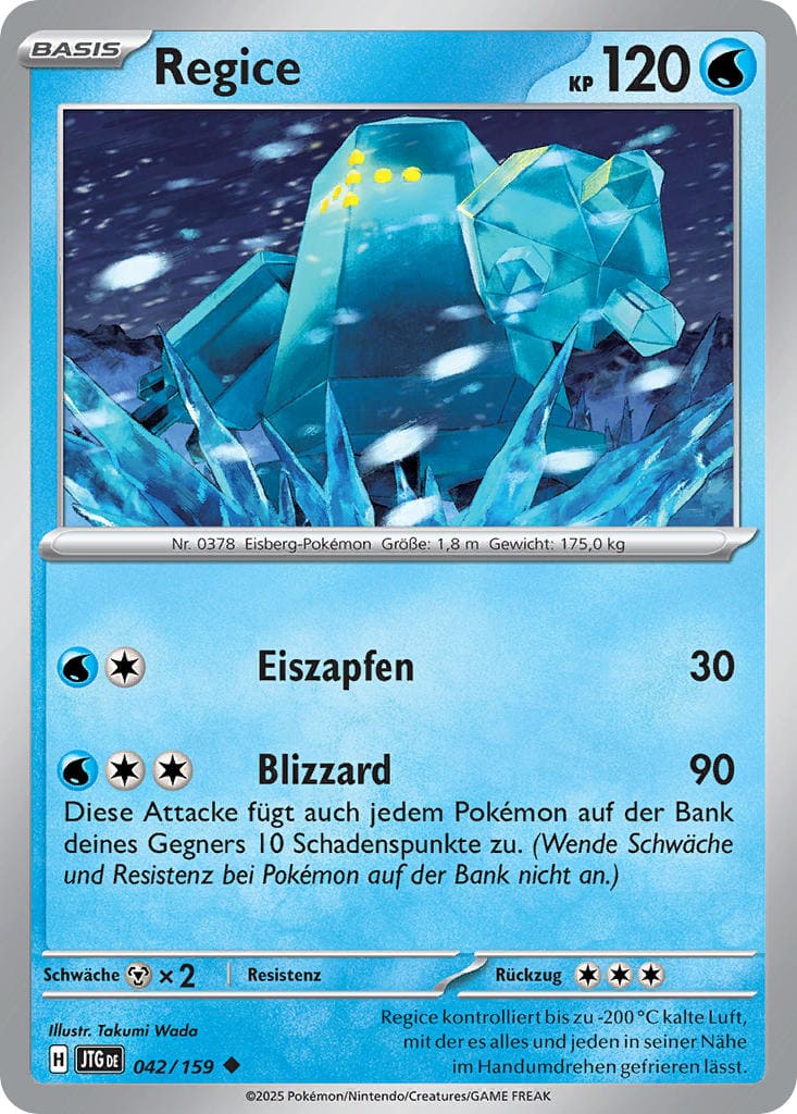 JTG042 - Regice - Reisegefährten - KP 09 - (JTG042/159)