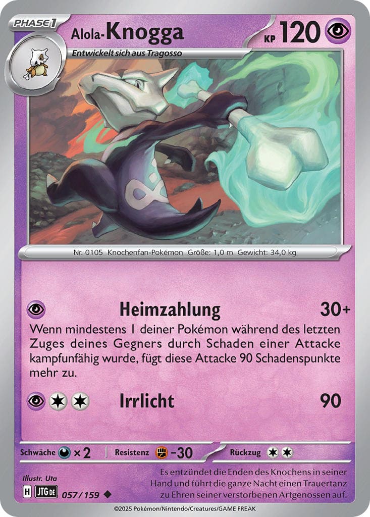 JTG057 - Alola-Knogga - Reisegefährten - KP 09 - (JTG057/159)
