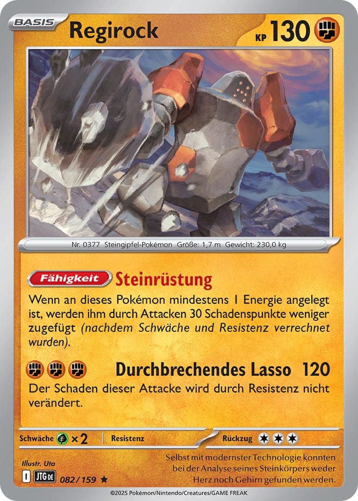 JTG082 - Regirock - Reisegefährten - KP 09 - (JTG082/159)