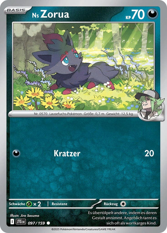 JTG097 - Ns Zorua - Reisegefährten - KP 09 - (JTG097/159)