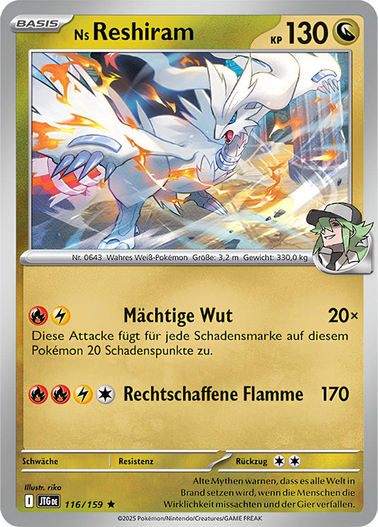 JTG116 - Ns Reshiram - Reisegefährten - KP 09 - (JTG116/159)