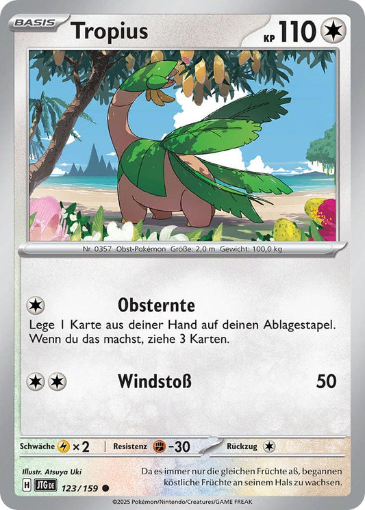 JTG123 - Tropius - Reisegefährten - KP 09 - (JTG123/159)