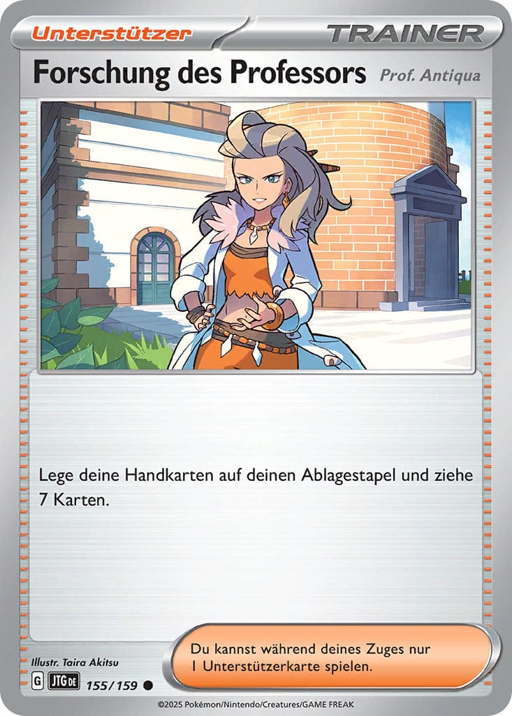 JTG155 - Forschung des Professors - Professor Antiquas - Reisegefährten - KP 09 - (JTG155/159)