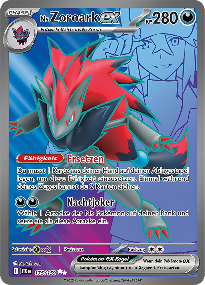 JTG175 - Ns Zoroark EX - Reisegefährten - KP 09 - (JTG175/159)