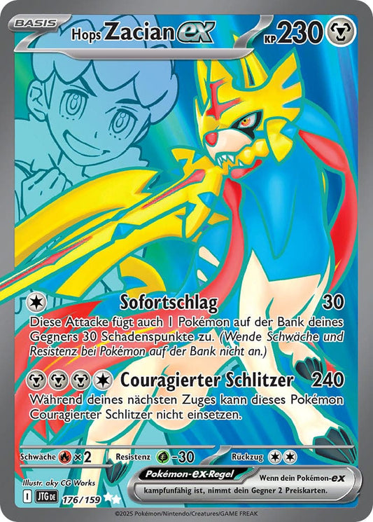 JTG176 - Hops Zacian EX - Reisegefährten - KP 09 - (JTG176/159)