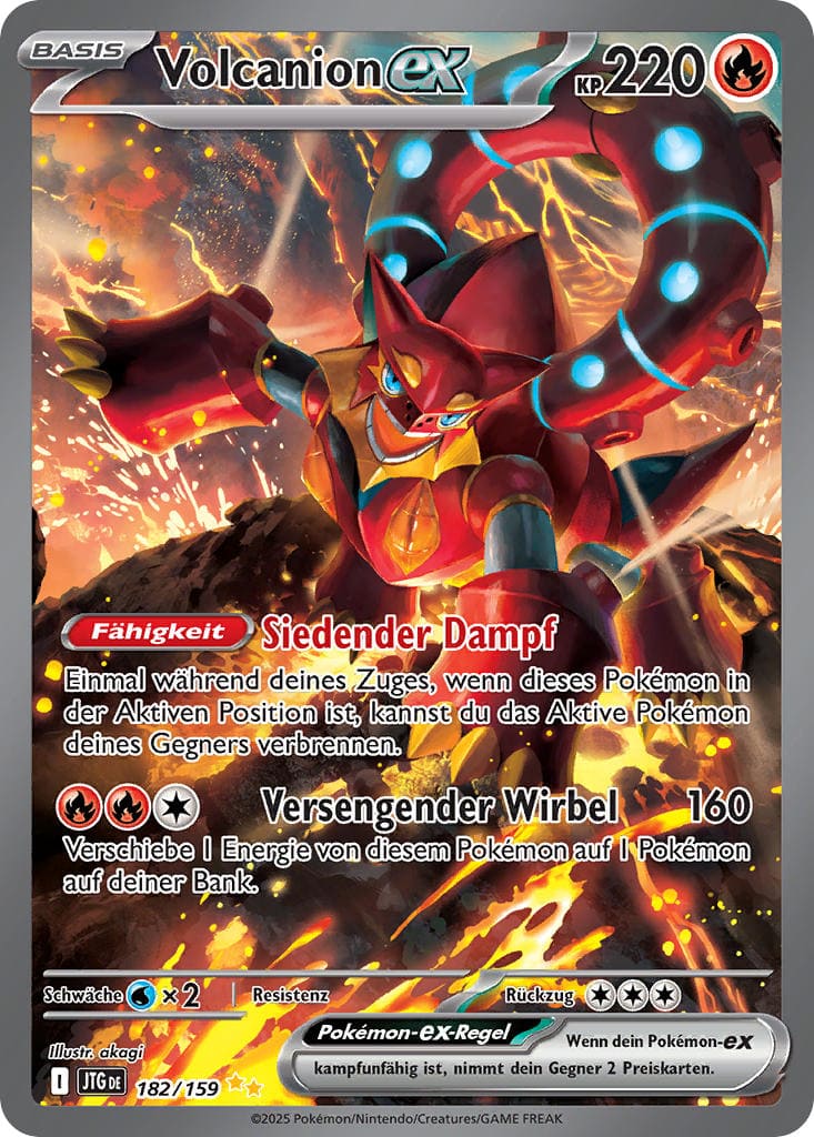 JTG182 - Volcanion EX - Reisegefährten - KP 09 - (JTG182/159)