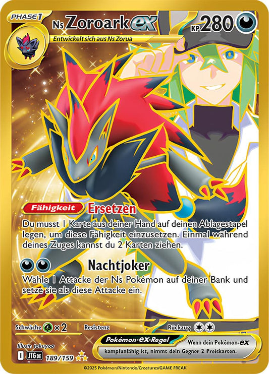 JTG189 - Ns Zoroark EX - Reisegefährten - KP 09 - (JTG189/159)