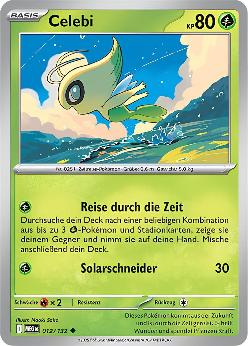 MEG012 - Celebi - Mega Entwicklung - ME 01 - (MEG012/132)