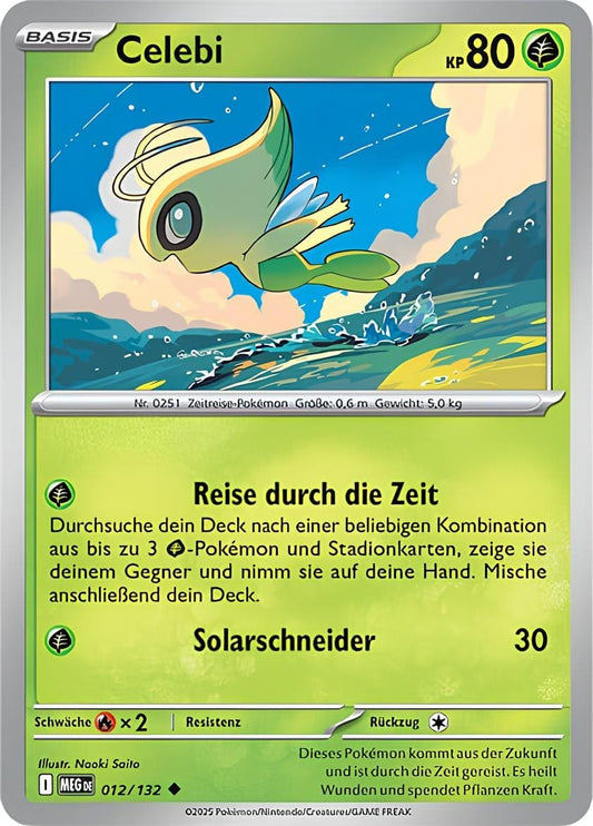 MEG012 - Celebi - Mega Entwicklung - ME 01 - (MEG012/132)