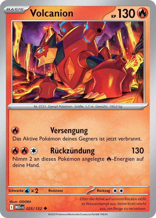 MEG025 - Volcanion - Mega Entwicklung - ME 01 - (MEG025/132)