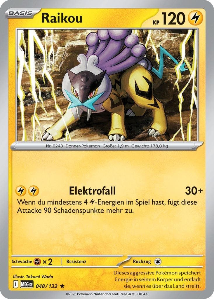 MEG048 - Raikou - Mega Entwicklung - ME 01 - (MEG048/132)