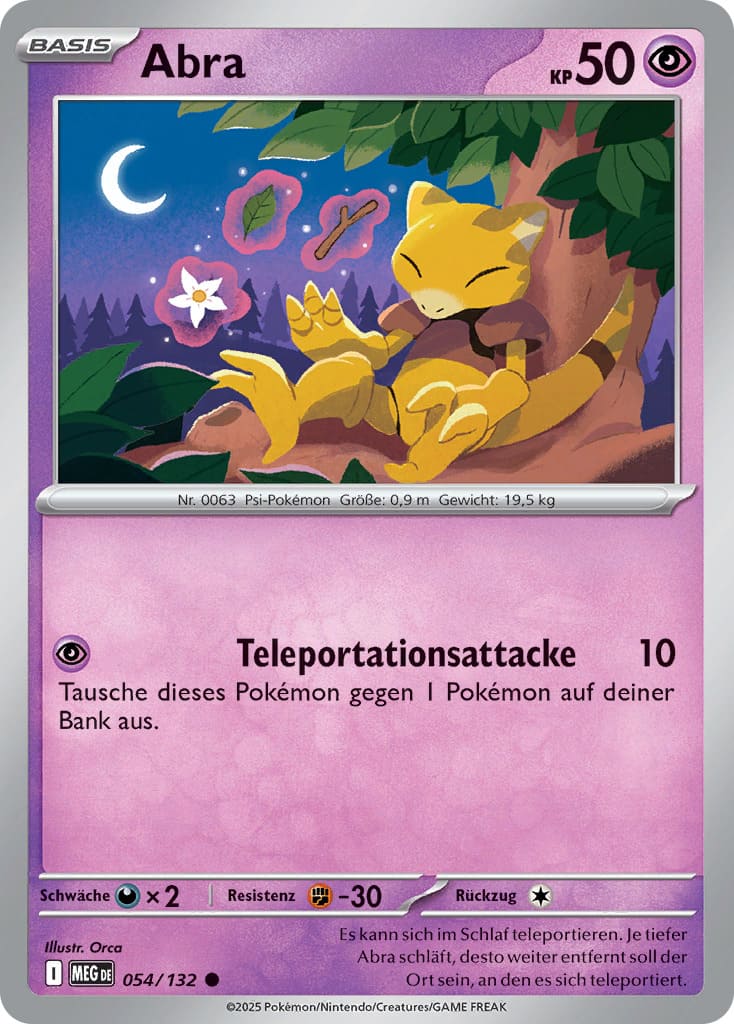 MEG054 - Abra - Mega Entwicklung - ME 01 - (MEG054/132)