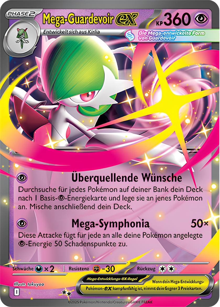 MEG060 - Mega Guardevoir ex - Mega Entwicklung - ME 01 - (MEG060/132)