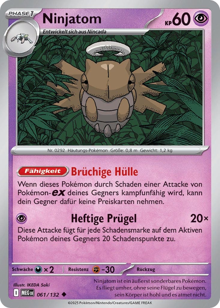 MEG061 - Ninjatom - Mega Entwicklung - ME 01 - (MEG061/132)