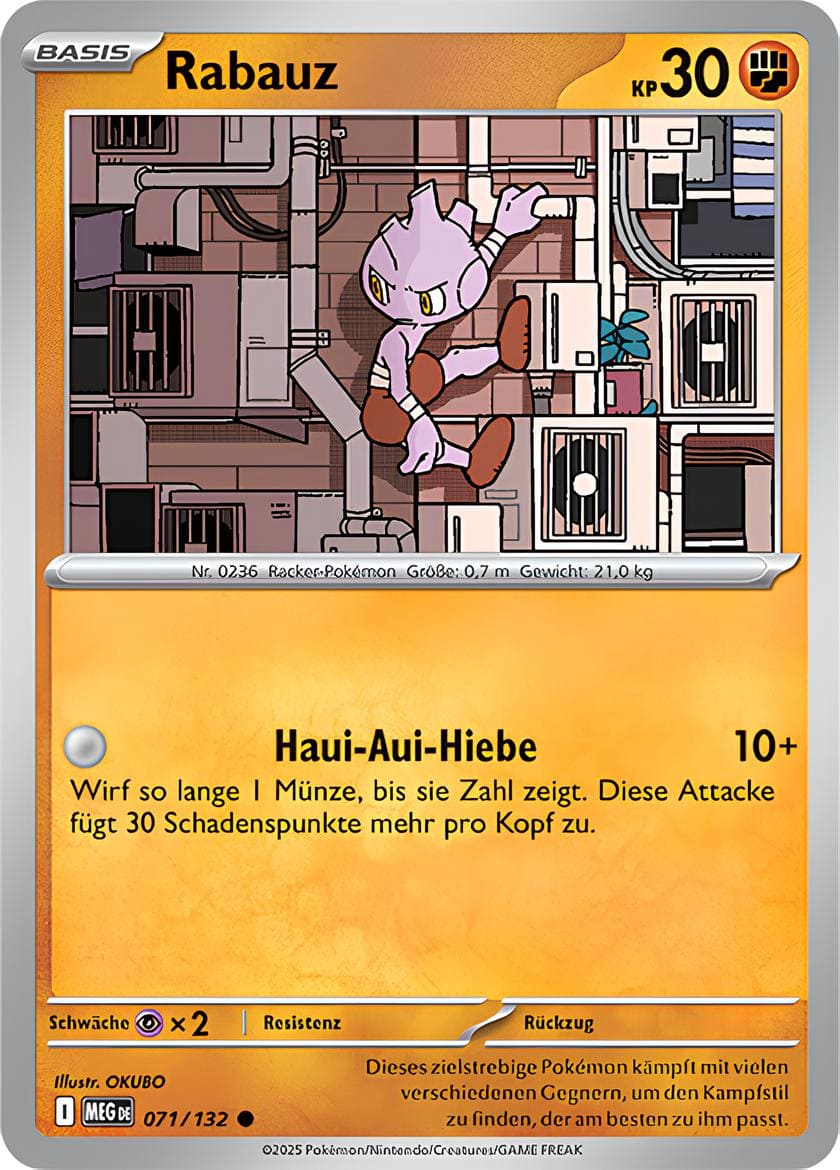 MEG071 - Rabauz - Mega Entwicklung - ME 01 - (MEG071/132)