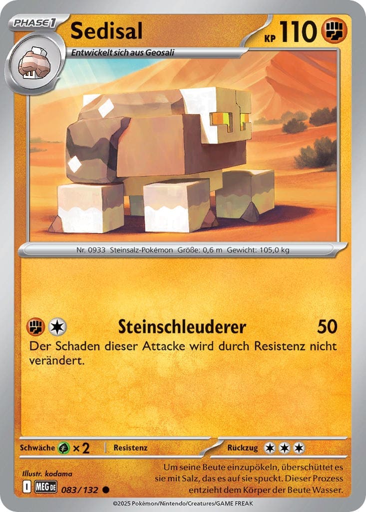 MEG083 - Sedisal - Mega Entwicklung - ME 01 - (MEG083/132)