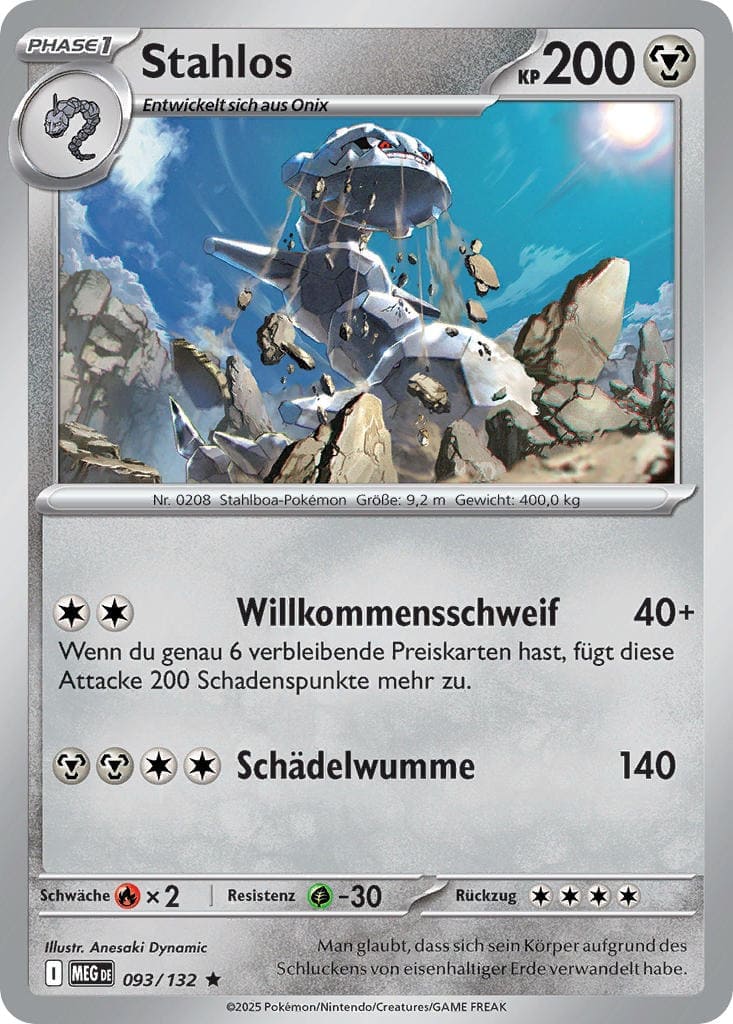 MEG093 - Stahlos - Mega Entwicklung - ME 01 - (MEG093/132)