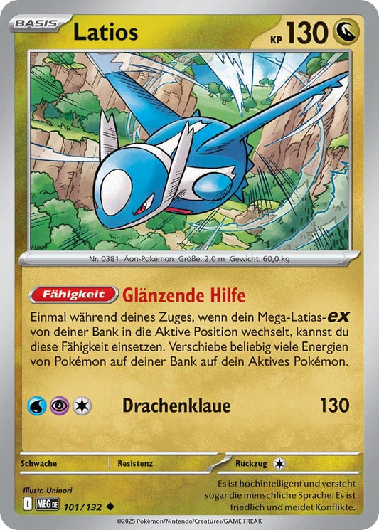 MEG101 - Latios - Mega Entwicklung - ME 01 - (MEG101/132)