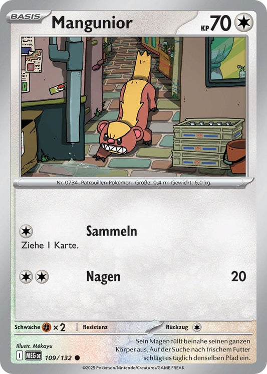 MEG109 - Mangunior - Mega Entwicklung - ME 01 - (MEG109/132)