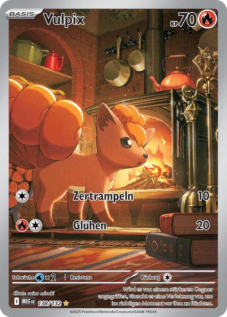 MEG138 - Vulpix - Mega Entwicklung - ME 01 - (MEG138/132)