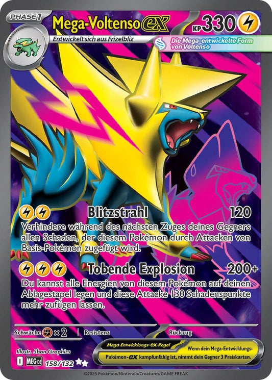 MEG158 - Mega Voltenso EX - Mega Entwicklung - ME 01 - (MEG158/132)