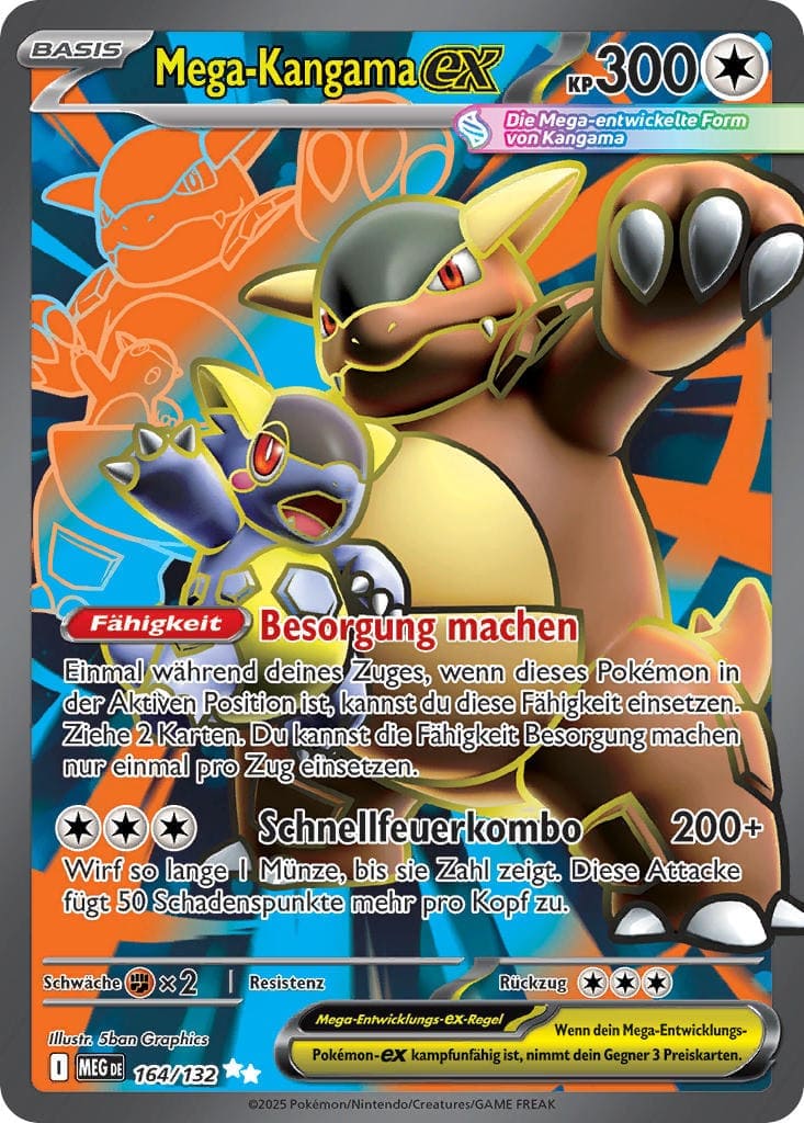MEG164 - Mega Kangama EX - Mega Entwicklung - ME 01 - (MEG164/132)