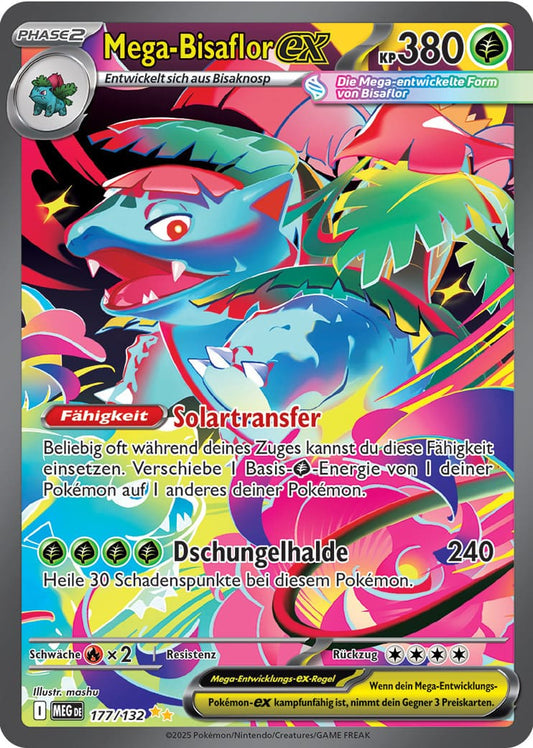 MEG177 - Mega. Bisaflor EX - Mega Entwicklung - ME 01 - (MEG177/132)