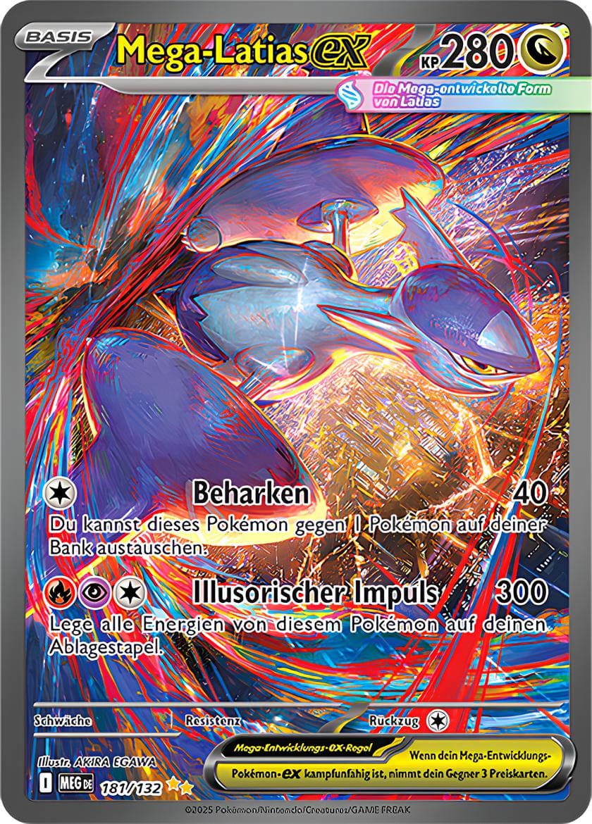 MEG181 - Mega Latias EX - Mega Entwicklung - ME 01 - (MEG181/132)