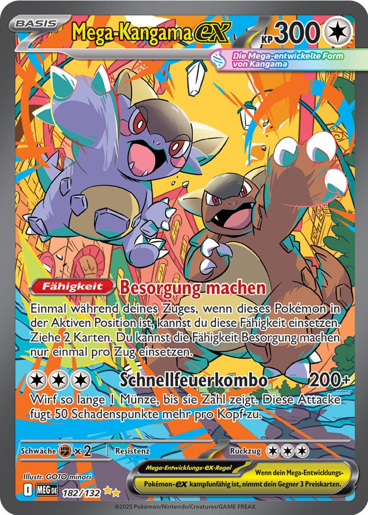 MEG182 - Mega Kangama EX - Mega Entwicklung - ME 01 - (MEG182/132)