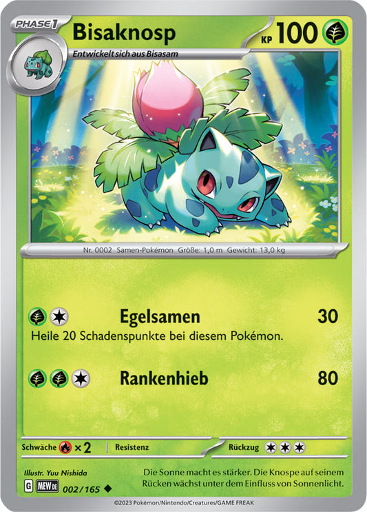 MEW002 - Bisaknosp - 151 - KP 3.5 - (MEW002/165)