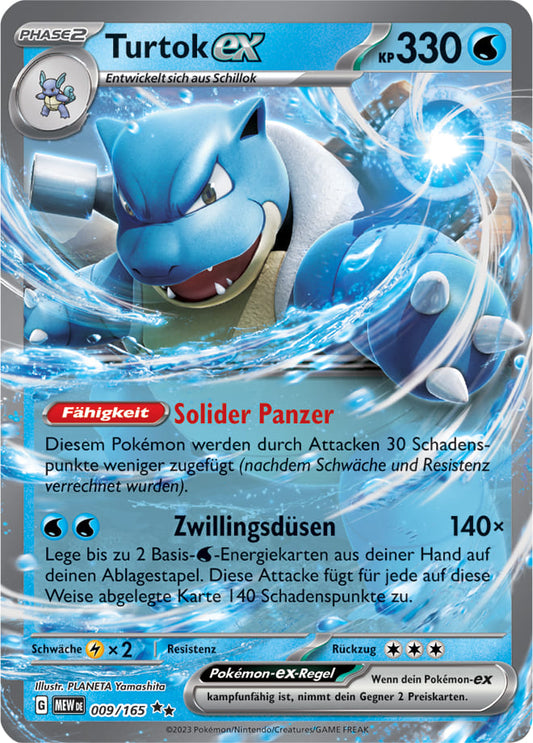 MEW009 - Turtok EX - 151 - KP 3.5 - (MEW009/165)