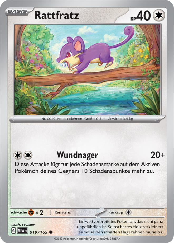 MEW019 - Rattfratz - 151 - KP 3.5 - (MEW019/165)