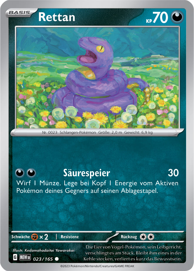 MEW023 - Rettan - 151 - KP 3.5 - (MEW023/165)